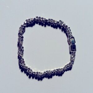 CZ Twist Bracelet